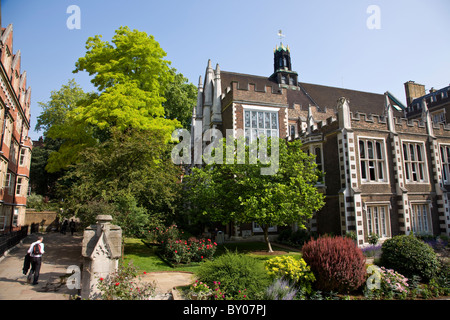 Middle Temple Hall giardino in locande di Corte Foto Stock