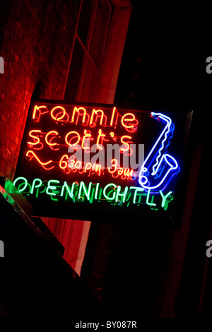 Ronnie Scotts Foto Stock