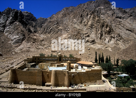 St Catherine, Monastero ortodosso orientale nella penisola del Sinai Egitto. Foto Stock