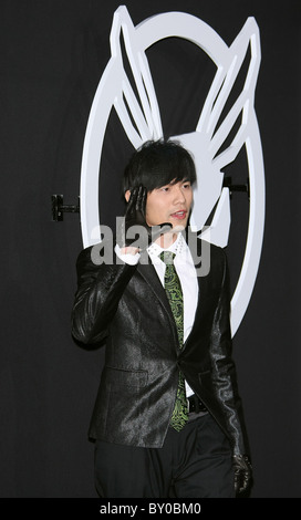 JAY CHOU il Hornet verde PREMIERE HOLLYWOOD Los Angeles California USA 10 Gennaio 2011 Foto Stock