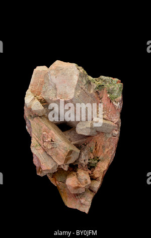 Feldspar Pseudomorph dopo Scapolite - Canada - Karthomb - Ontario Foto Stock