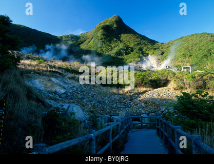 Owakudani, Hakone, Kanagawa, Giappone Foto Stock