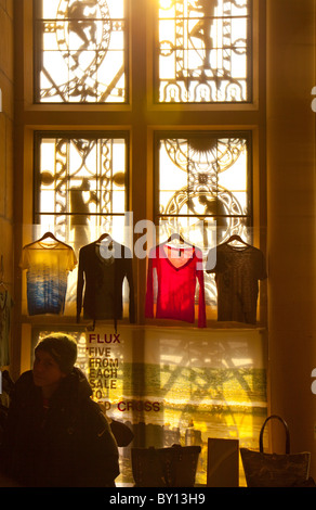 Brooklyn mercato delle pulci Williamsburg Savings Bank Foto Stock