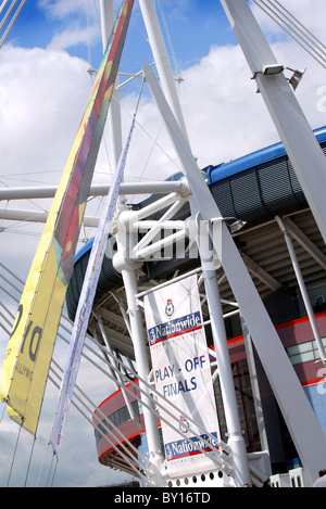 Il Millennium Stadium di Cardiff. Foto Stock