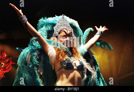 Un concerto gratuito, parte del Festival di Cardiff, Cardiff. Foto Stock