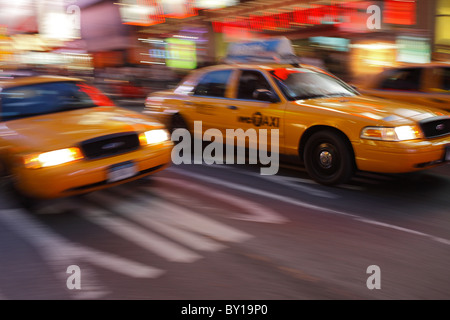 Times Square di New York City, Stati Uniti d'America Foto Stock