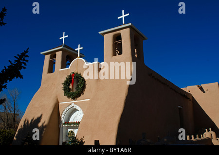 San Francisco de Asis Chiesa a Taos New Mexico Foto Stock