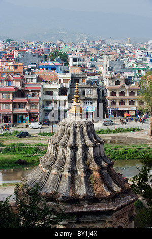 Asia, Nepal, Kathmandu, Valle di Kathmandu, pellegrinaggio indù, sito di Pashupatinath, stupa Foto Stock