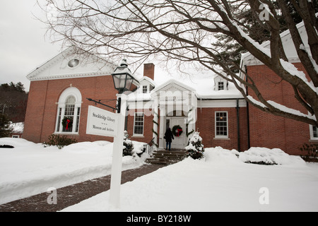 La libreria a Stockbridge riproduce in situato sulla strada principale della trafficata destinazione turistica di Stockbridge, Massachusetts. Foto Stock