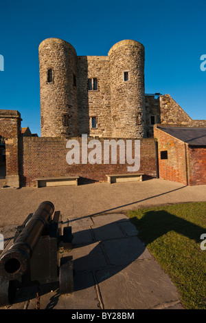 Castello di Rye Torre Ypres Segala East Sussex England Foto Stock