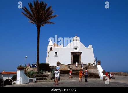 Chiesa di Santa Maria del Soccorso in Forio di Ischia, Italia Foto Stock