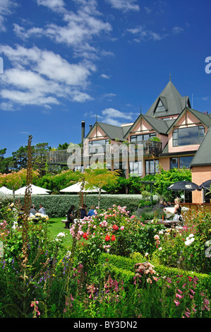 Pegasus Bay cantina e ristorante, Waipara, North Canterbury, regione di Canterbury, Isola del Sud, Nuova Zelanda Foto Stock