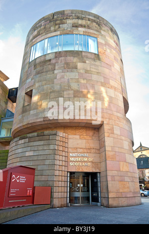 Ingresso principale del Museo di Scozia, una nuova aggiunta al Museo Nazionale di Scozia, Camere Street, Edimburgo. Foto Stock