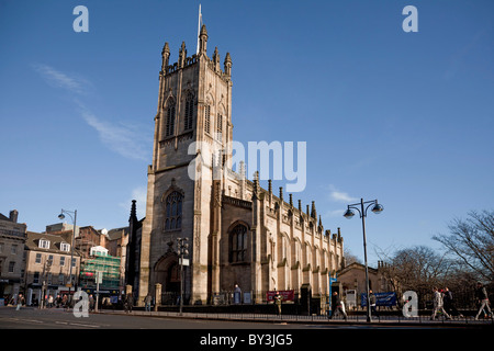 St John's Chiesa Episcopale Scozzese nel West End di Edinburgo. Lo stile gotico perpendicolare nel 1816. Architetto: William masterizzare Foto Stock
