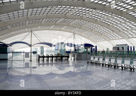 La metropolitana di Pechino T3 stazione airport Foto Stock