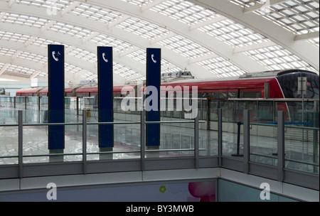 La metropolitana di Pechino T3 stazione airport Foto Stock