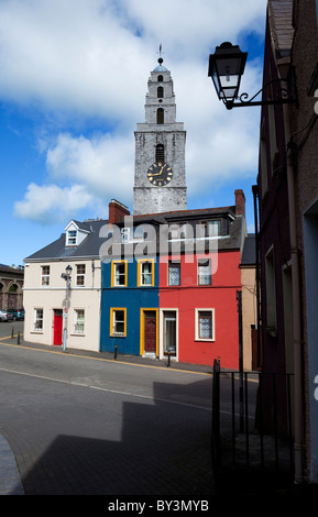 St Anne's Campanile costruito nel 1772, Shandon, la città di Cork, Irlanda Foto Stock