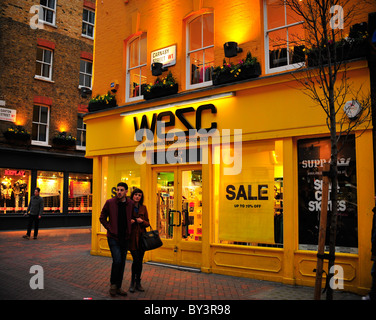 Wesc shop in Carnaby Street, Londra Foto Stock