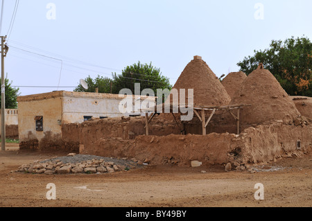 Beehive case, Harran, Turchia 100923 36760 Foto Stock