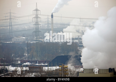 Prosperare cokeria, Bottrop, Renania settentrionale-Vestfalia (Germania). Foto Stock