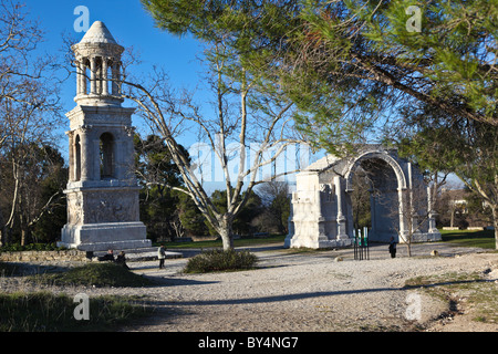 Les Antiques in Saint Rémy de Provence Foto Stock
