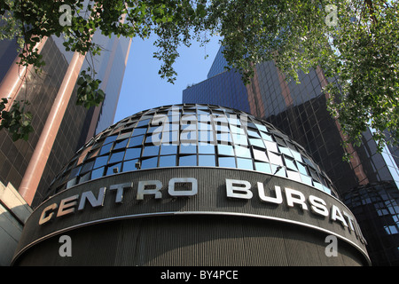 Borsa messicana edificio, Centro Bursatil, Paseo de la Reforma, Reforma, Città del Messico, Messico, America del Nord Foto Stock