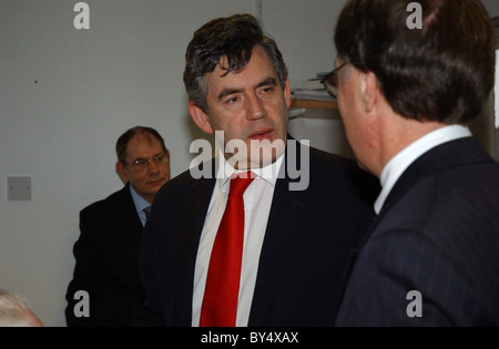 Gordon Brown ex-primo ministro Foto Stock