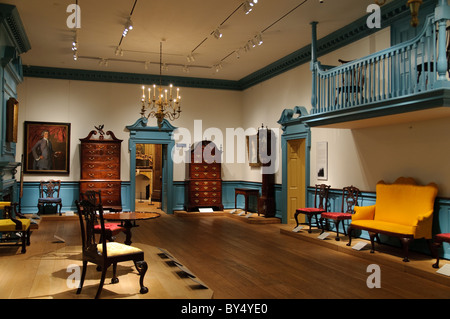 La sala da ballo di Alessandria, 1793, (Alexandria, Virginia), American ala, Metropolitan Museum of Art di New York City, Foto Stock