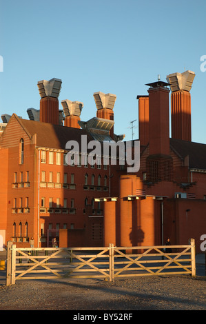 Queens Edificio, Dipartimento di Ingegneria, De Montfort University di Leicester, England, Regno Unito Foto Stock