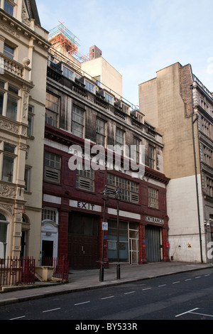 Inutilizzati stazione di Aldwych, Strand, Londra, Regno Unito Foto Stock