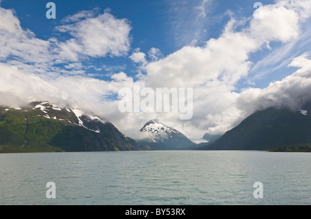 Portage lago sulla Penisola di Kenai in Alaska Foto Stock