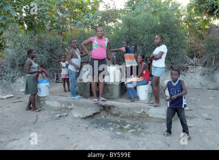 Haiti, La Gonave Foto Stock