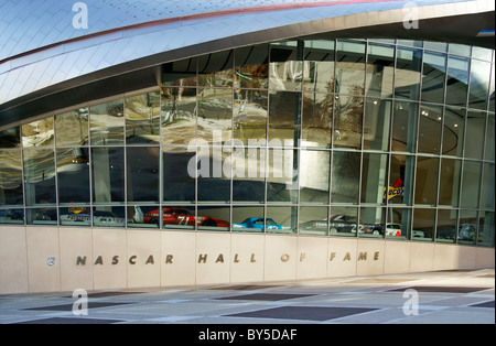 NASCAR Hall of Fame, Charlotte, North Carolina, NC Foto Stock