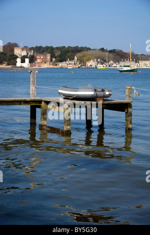 Southsea Hampshire REGNO UNITO Jetty Brownsea Island National Trust Foto Stock