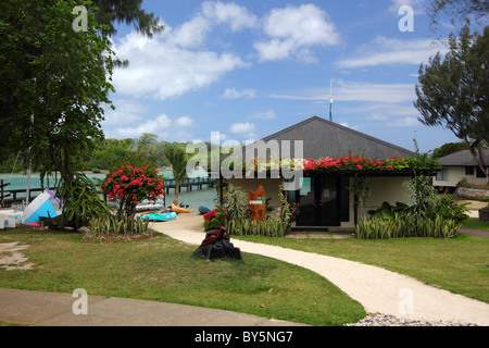 TROPICAL GARDENS RESORT VANUATU BDB Foto Stock