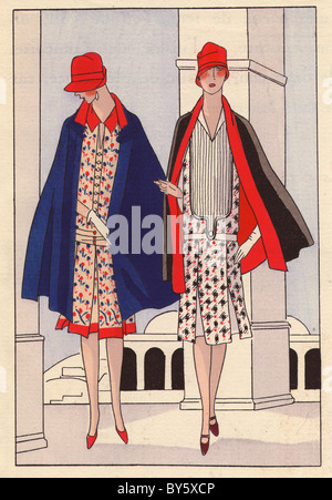 1920s le donne della moda da AGB. Foto Stock