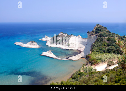 Cape drastis (Corfù, Grecia) Foto Stock