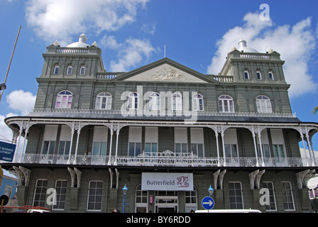 Barbados Mutual Life Assurance Society building, Bridgetown, Barbados, dei Caraibi. Foto Stock