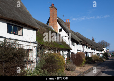 Anne Boleyn's Cottage in fila Coldharbor, Wendover, Buckinghamshire Foto Stock