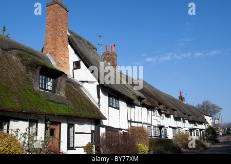 Anne Boleyn's Cottage in fila Coldharbor, Wendover, Buckinghamshire Foto Stock