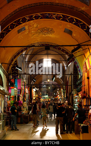 Kapali Carsi (significa "mercato coperto'), il Grand Bazaar di Istanbul, una delle principali attrazioni di questa splendida città. Turchia Foto Stock