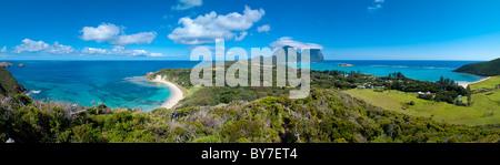 Vista su Isola di Lord Howe Foto Stock