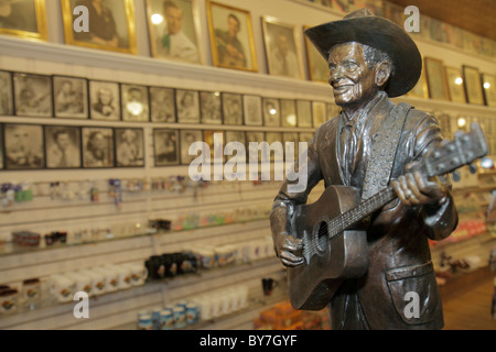 Tennessee Nashville, Music City USA, Downtown, Lower Broadway, Strip, Ernest Tubb Record shopping shopper shopping negozi mercato mercati bu Foto Stock