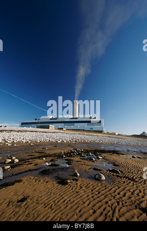 Aberthaw Power station, Glamorgan, Wales, Regno Unito Foto Stock