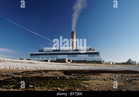 Aberthaw Power station, Glamorgan, Wales, Regno Unito Foto Stock