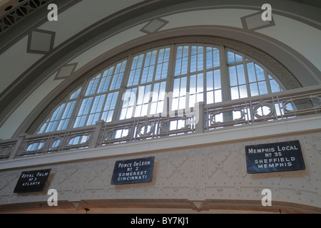 Tennessee Chattanooga,Chattanooga Choo Choo Choo,hotel,Stazione Terminal,historictrain,preservation,treno,ferrovia,locomotiva a vapore,Glenn Miller,big band, Foto Stock