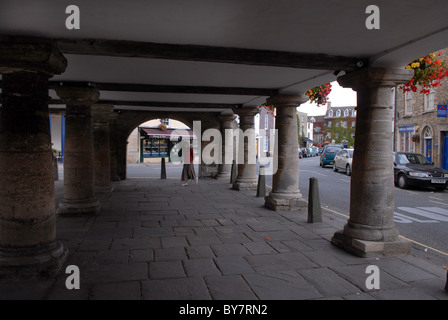 Il mercato coperto a Tetbury nel Gloucestershire. Foto Stock