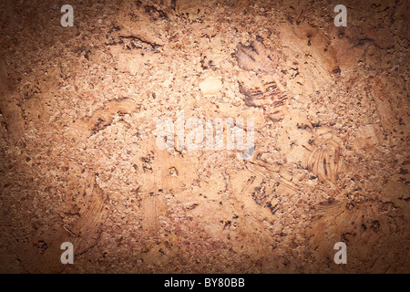 Struttura di immagine cork - superficie di legno. Foto Stock