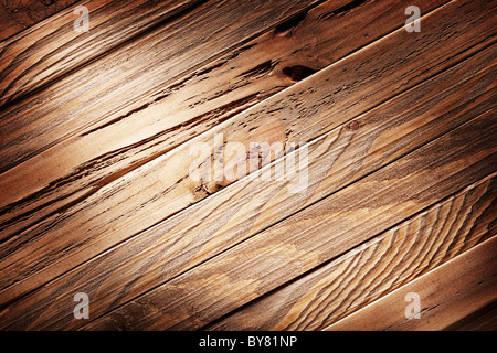 Texture di immagini di vecchie tavole di legno. Foto Stock