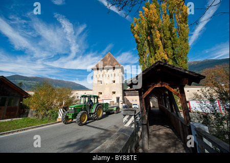 Glorenza Alto Adige Italia Foto Stock